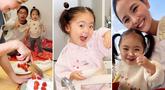 Momen Seru Kimono Mom Youtuber Asal Jepang Saat Masak Bersama Putri Kecilnya Yang Menggemaskan