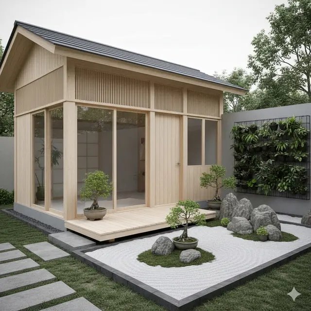 Model Rumah Mungil Ala Jepang Budget Minim (Image by Gemini AI)