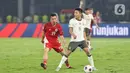 Bertanding di hadapan publik sendiri, skuad Garuda menang dengan skor 1-0. (Liputan6.com/Angga Yuniar)