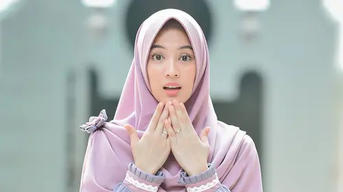 FOTO: Gaya Hijab Alyssa Soebandono, Selalu Tampil Anggun dan Modis