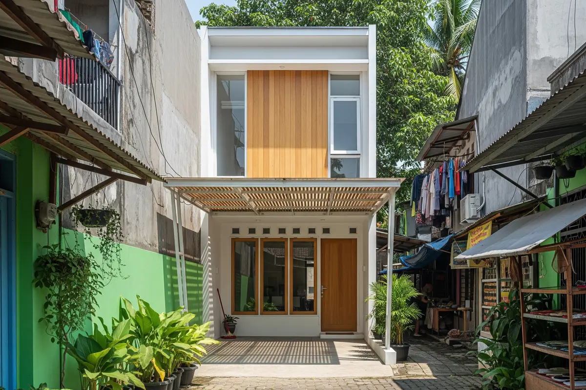 9 Model Rumah Kecil di Gang Tapi Garasi Luas, Solusi Lahan Sempit Perkotaan