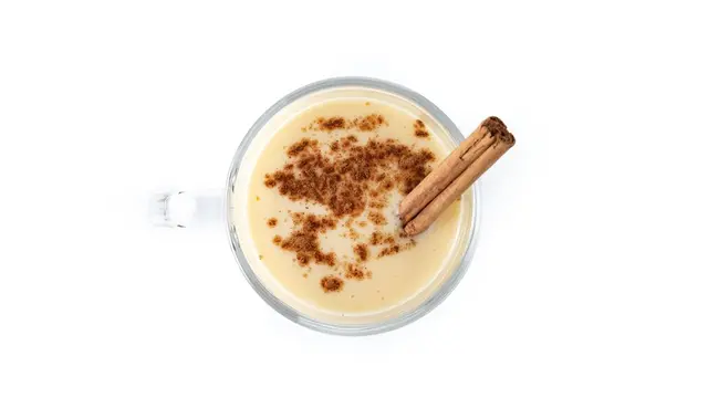 ilustrasi kedelai apel cinnamon shake