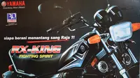 Yamaha RX King menjadi salah satu motor legendaris yang hingga kini masih menjadi kegemaran bikers dan kolektor (rxkingnusantara)