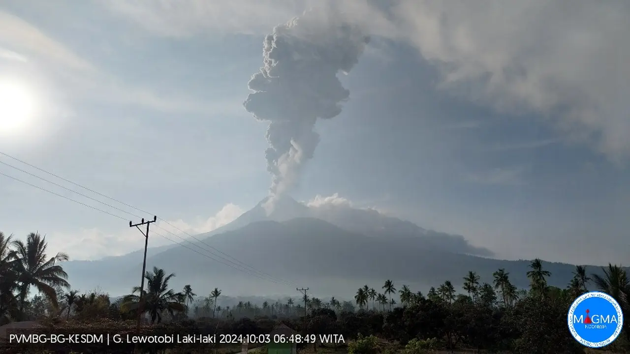 Gunung Lewotobi Laki-laki