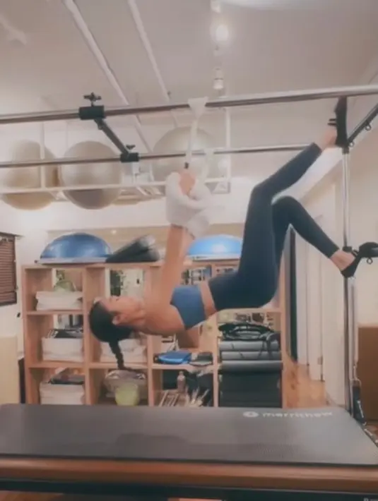 Azizah Salsha saat Olahraga [Instagram/azizahsalsha_]