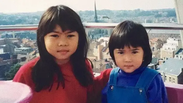 Isyana Sarasvati saat muda