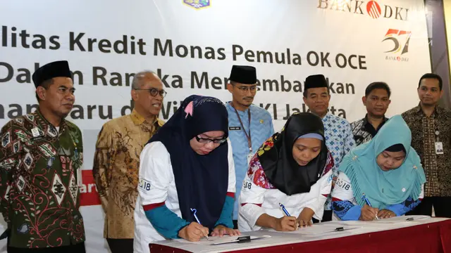 Bank DKI Salurkan Kredit ke UMKM OK OCE 