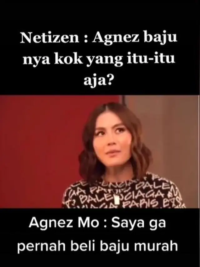 Jawaban Menohok Agnez Mo Soal Cibiran Suka Pakai Baju yang Sama