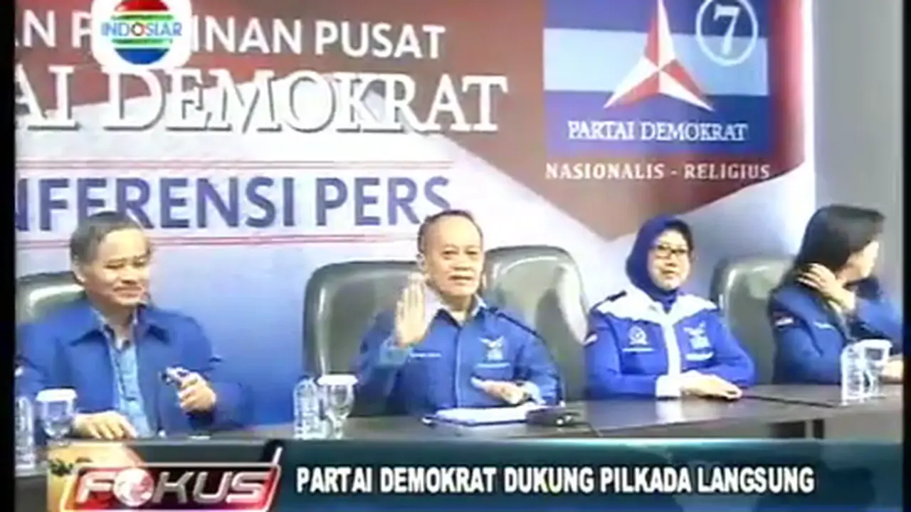 Partai Demokrat Dukung Pilkada Langsung