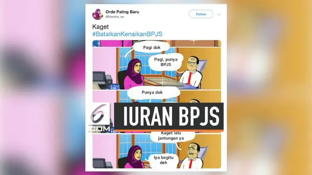 VIDEO: #BatalkanKenaikanBPJS Jadi Trending Topic Hari Ini