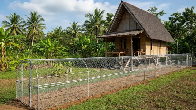 Kandang Ayam Lorong Kawat Umbaran