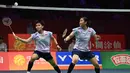 Sebagai informasi, Amallia Cahaya Pratiwi dan Siti Fadia Silva Ramadhanti baru dipasangkan pada awal 2026 dan langsung menunjukkan performa menjanjikan. Tampak dalam foto, ganda putri Indonesia, Amallia Cahaya Pratiwi (kanan) dan Siti Fadia Silva Ramadhanti (kanan) saat bertanding melawan Rin Iwanaga/Kie Nakanishi (Jepang) pada babak perempat final Kejuaraan Bulu Tangkis Asia 2026 di Ningbo, provinsi Zhejiang, Tiongkok Timur pada Jumat 10 April 2026. (CN-STR/AFP) / China OUT