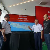 Pemudik bisa beristirahat dengan nyaman di rest area dengan kehadiran GO-NGASO (Foto: GOJEK)