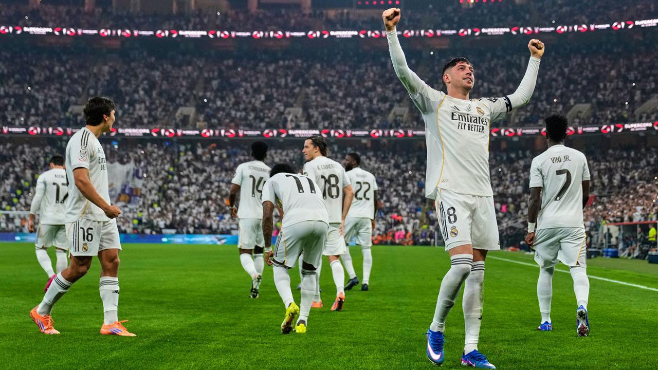 Atletico Madrid vs Real Madrid: Tendangan Kilat Valverde Buka Jalan ...