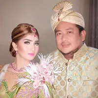 Fiona Fachrun Nisa bersama suaminya. (Instagram @fionafachru)