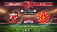 Madura United Vs PS TNI (Bola.com/Adreanus Titus)