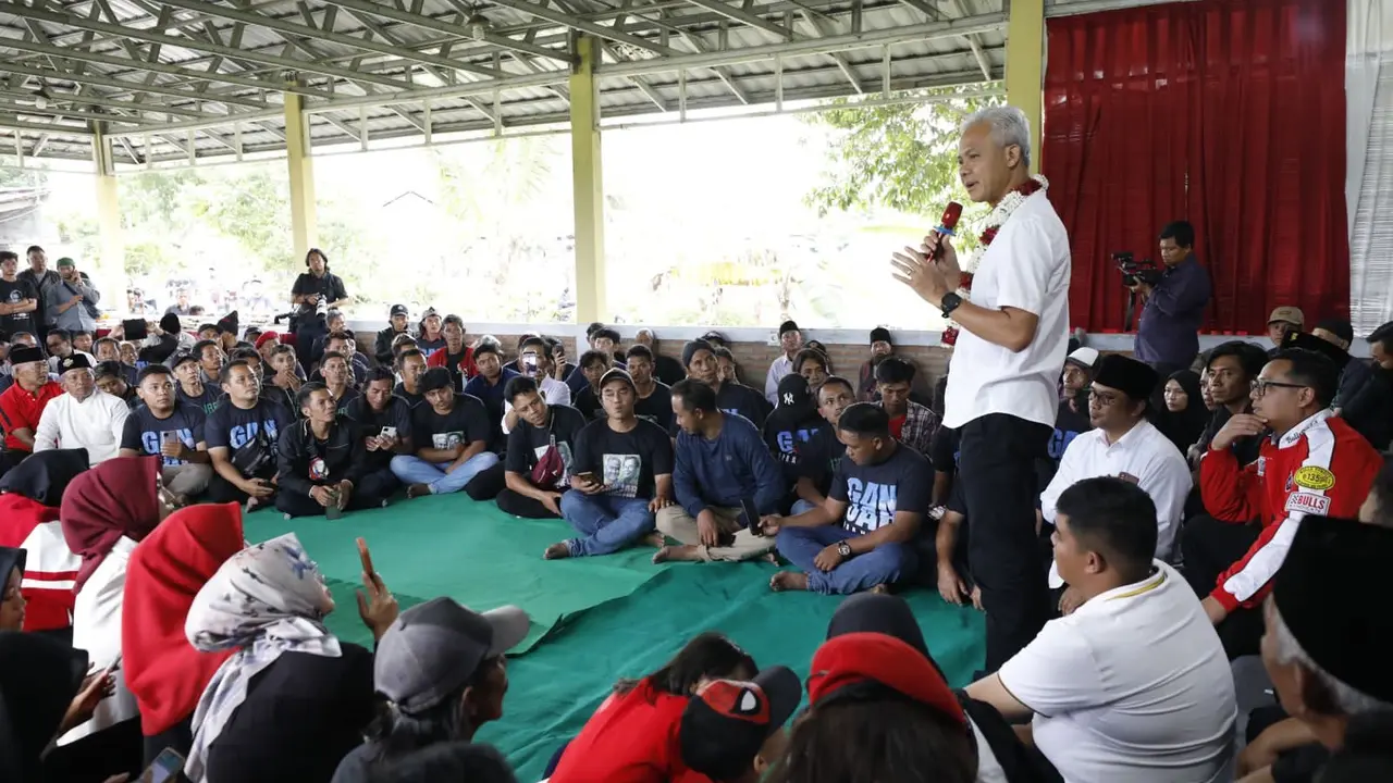 Capres nomor urut 3 Ganjar Pranowo
