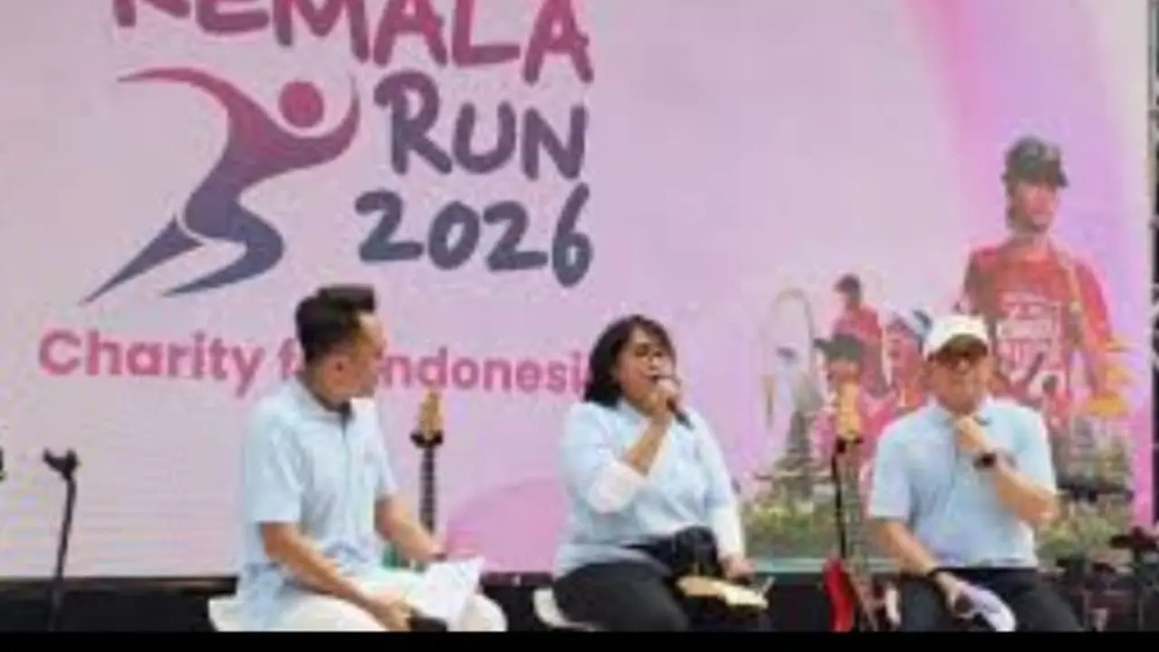 Pre-Event Kemala Run 2026 digelar di Gelora Bung Karno (GBK) Jakarta.