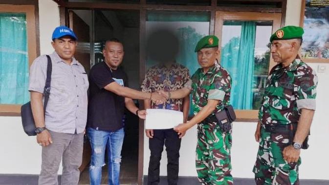 Tiba di Flores Timur, Prajurit Tersangka Pencabulan Dijemput TNI dan Polisi