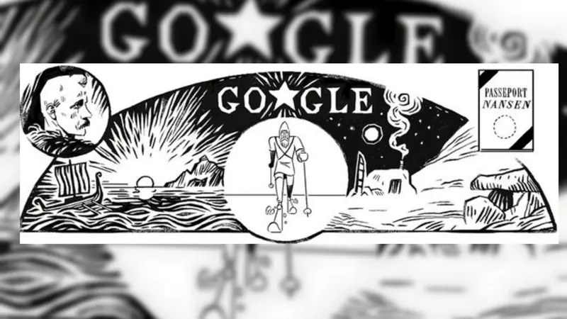 Google Doodle dan Si Penjelajah Nyentrik Fridtjof Nansen