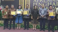 PT Pegadaian (Persero) meraih penghargaan dari Ditjen Pajak sebagai Wajib Pajak  (WP) yang berkontribusi besar terhadap total penerimaan pajak 2017.
