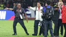 Presiden Prabowo Subianto juga mengapresiasi permainan Timnas Indonesia. (Liputan6.com/Angga Yuniar)