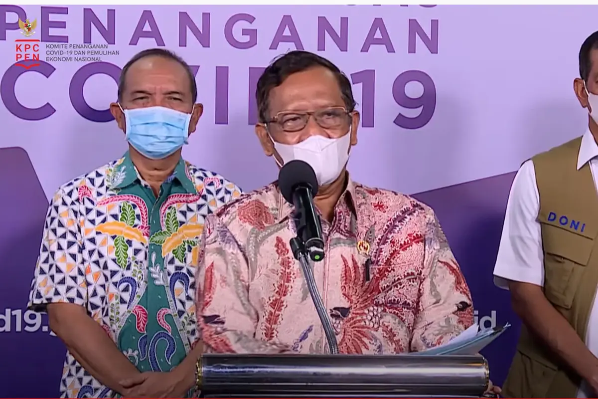 Menko Polhukam, Mahfud Md, Corona, COVID-19, Virus Corona, Corona COVID-19, Rizieq Shihab, Ketua FPI Rizieq Shihab