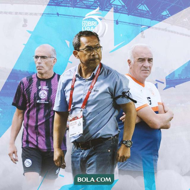 BRI Liga 1 - Pelatih yang Posisinya Tertekan di Liga 1