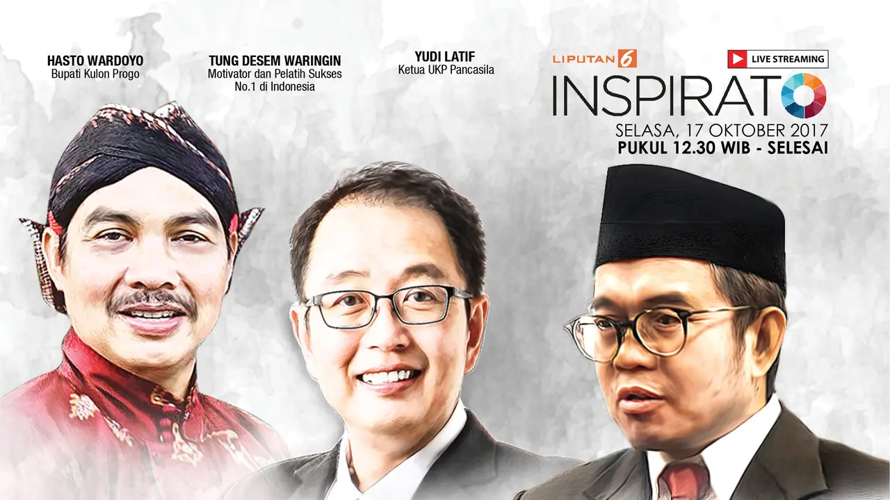 Saksikan Inspirato Bersama 3 Sosok Inspiratif Indonesia
