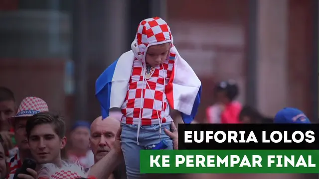 Berita Video Lolos ke Perempat Final Piala Dunia 2018, Inilah Euforia 4 Negara