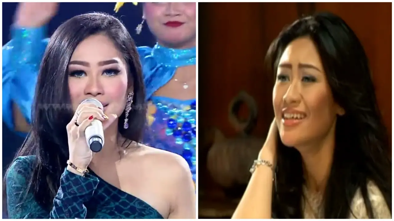 Potret jadul Poppy Capella saat masih jadi penyanyi dangdut (Foto: YouTube MNCTV Official / Nagaswara TV)