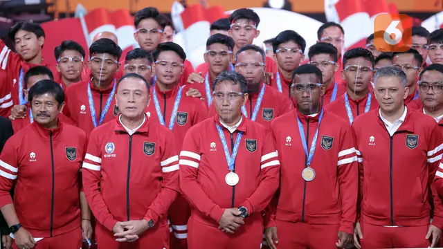 Foto: Timnas Indonesia U-16 Hadiri Acara Konser 17an Indonesia Juara