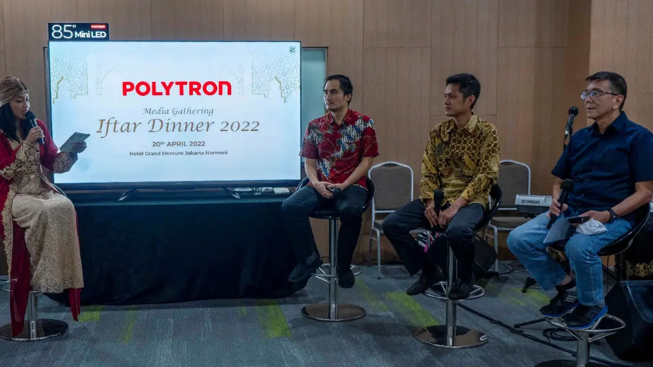 Polytron memperkenalkan Mini LED Quantum 85 Inch