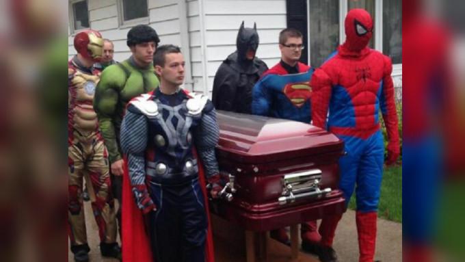 Upacara pemakaman Sebastian Gerena (Twitter/@NYDailyNews)