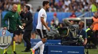 Gelandang tim nasional Jerman, Sami Khedira. (AFP/Patrik Stollarz)