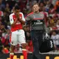 Gelandang Arsenal asal Prancis, Francis Coquelin. (AFP/Ben Stansall)