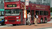 (Foto: christels/Pixabay) Ilustrasi bus tingkat di Hong Kong.