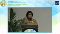 Menteri Keuangan (Menkeu) Sri Mulyani Indrawati mengatakan kawasan ASEAN tidak bisa mencapai net zero emission tanpa dukungan Indonesia. Ini dikatakan dalam Southeast Asia Development Symposium (SEADS) 2023: Imaging a Net Zero ASEAN, di Bali, Kamis (30/3/2023).