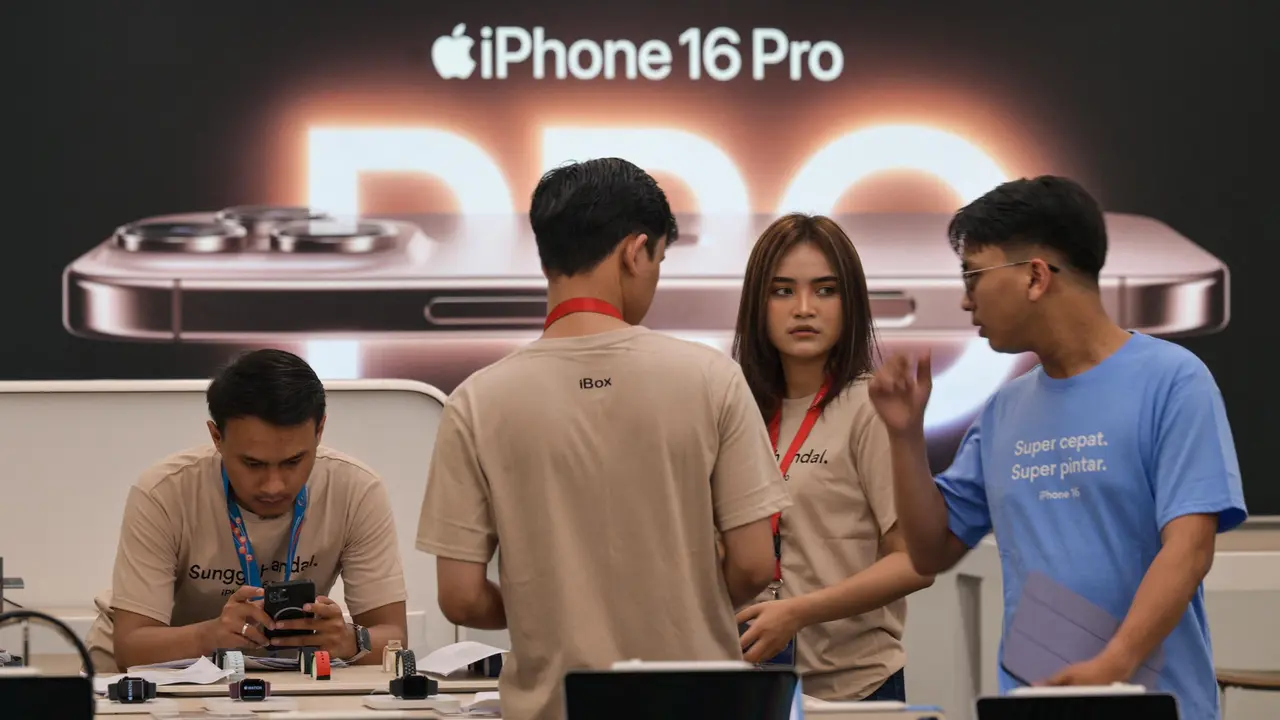 Peluncuran Sekaligus Penjualan iPhone 16 Series di Indonesia