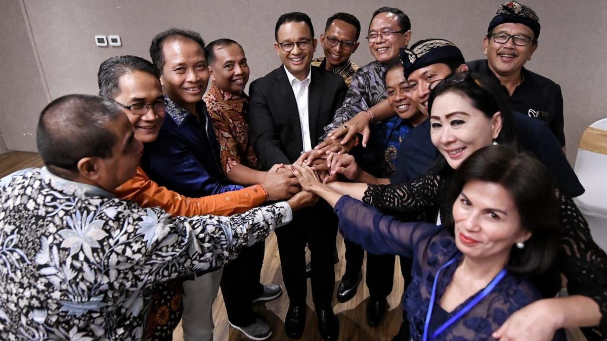 Anies Bertemu Pengurus NasDem, Demokrat, dan PKS Bali, Bahas Pemenangan Pilpres