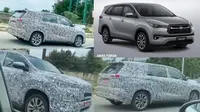 Spyshot terbaru All New Toyota Innova sedang tes jalan (YouTube/@Naveen Gowda, Instagram/@andrafebriandesign)