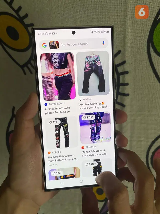 Circle to Search for Fashion