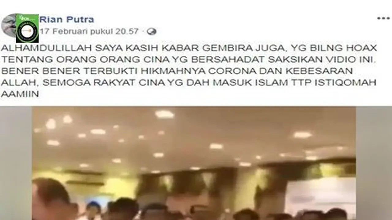 Tangkap layar Hikmah Corona
