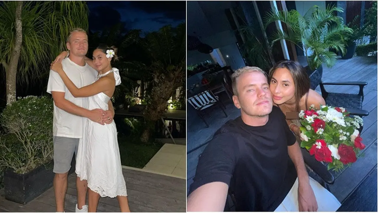 Makin Mesra, Ini 7 Potret Kebersamaan Valerie Thomas dan Kekasih Saat di Bali