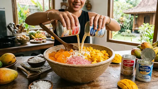 Cara Bikin Buko Mangga yang Enak