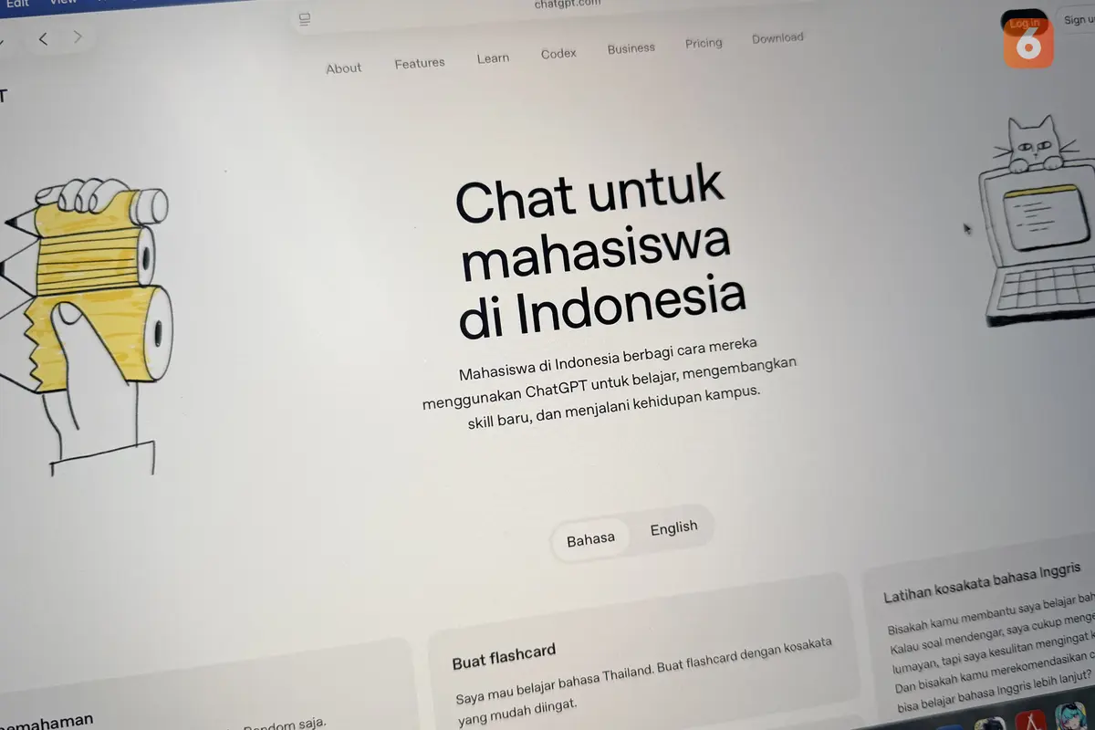 OpenAI Ungkap 50 Cara Mahasiswa Indonesia Pakai ChatGPT