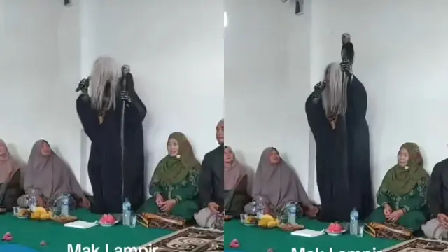 Mak Lampir Ceramah di Pengajian