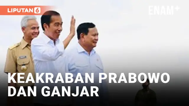 Prabowo dan Ganjar makin mesra