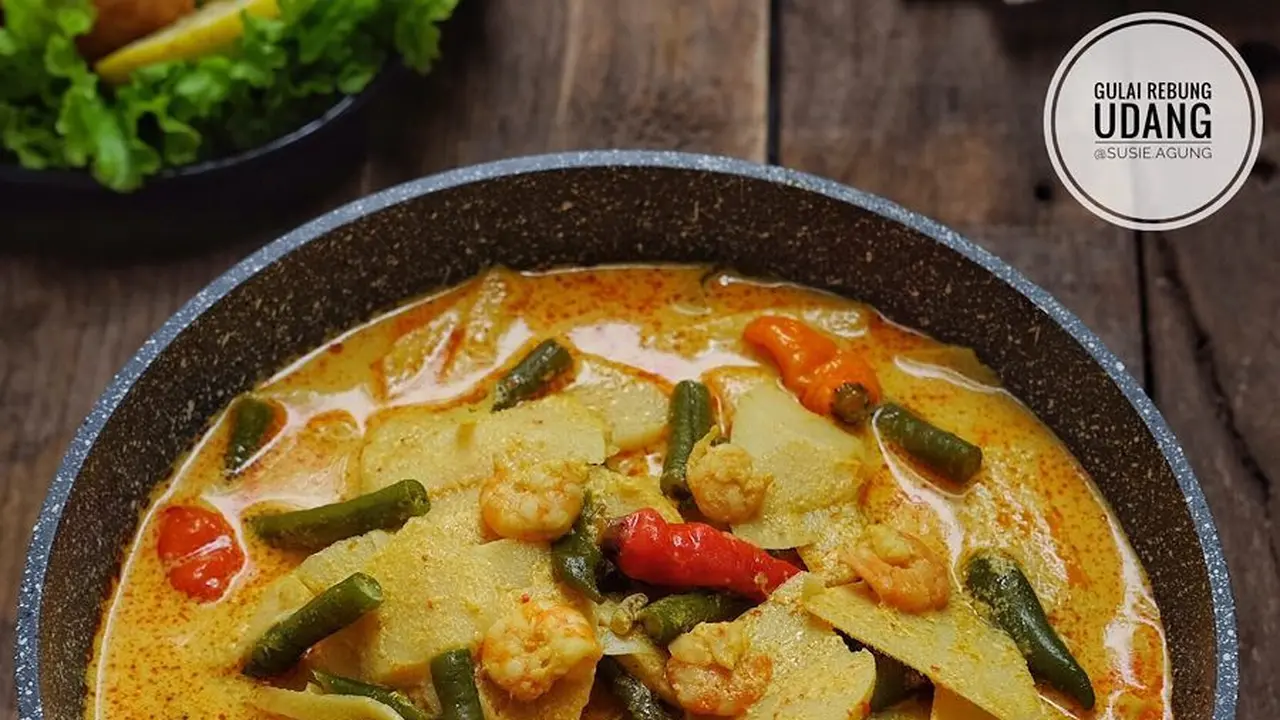 Ilustrasi sayur rebung | @susie.agung dari Instagram