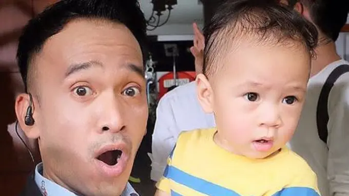 [Bintang] Ruben Onsu dan Rafathar